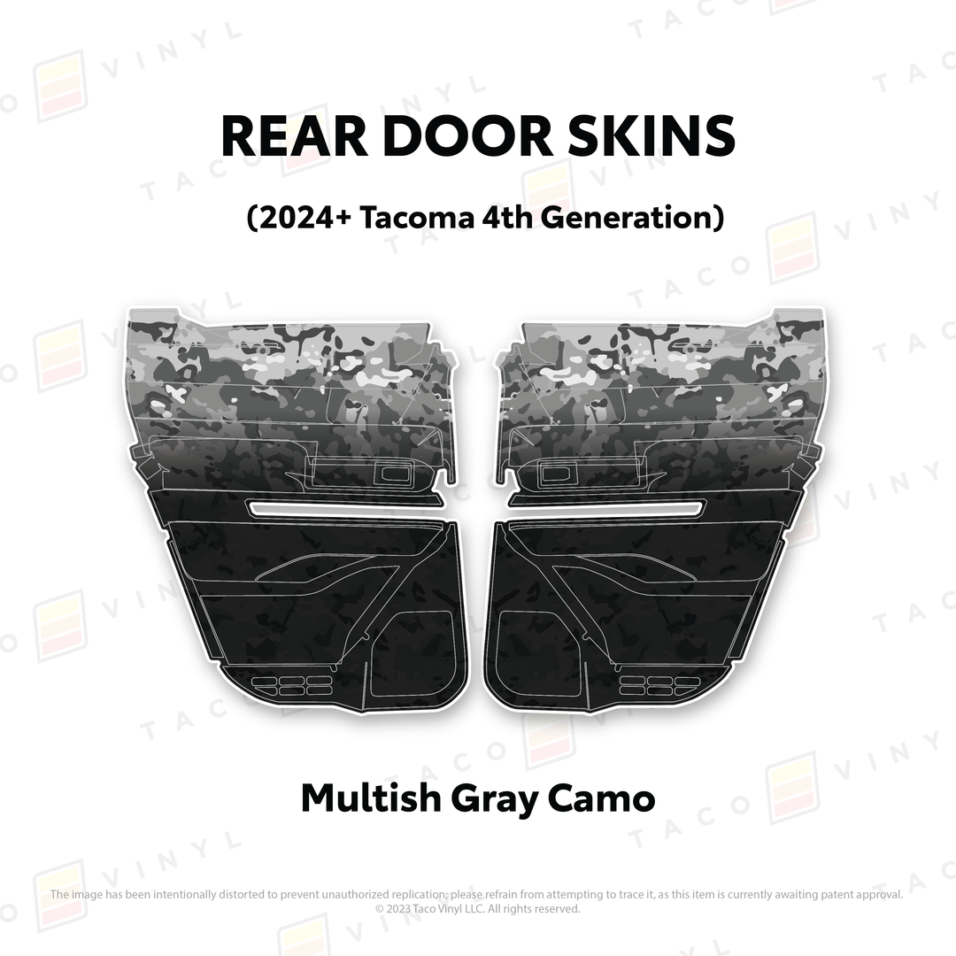 2024+ Tacoma Door Skins