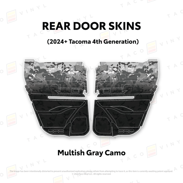 2024+ Tacoma Door Skins