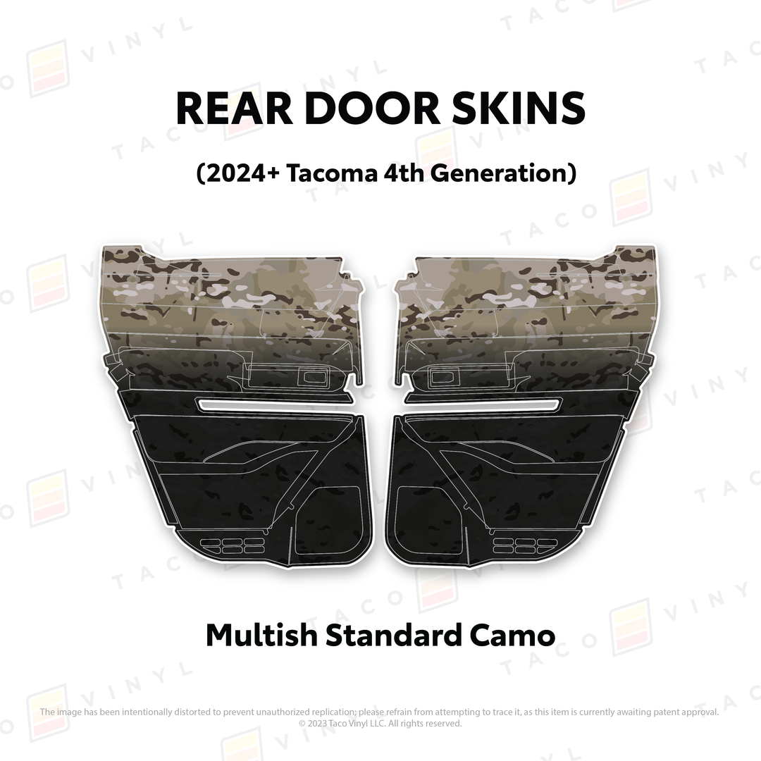 2024+ Tacoma Door Skins