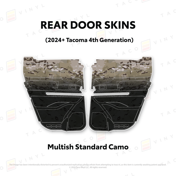 2024+ Tacoma Door Skins