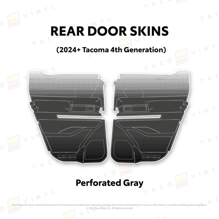 2024+ Tacoma Door Skins