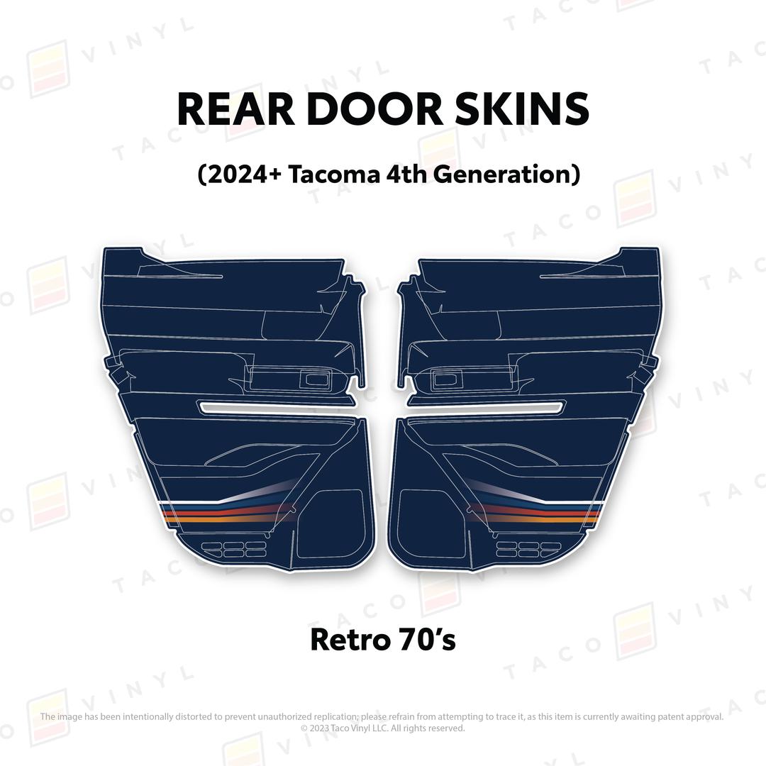 2024+ Tacoma Door Skins