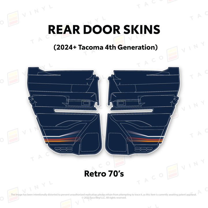 2024+ Tacoma Door Skins