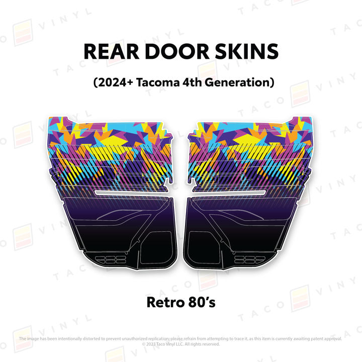 2024+ Tacoma Door Skins