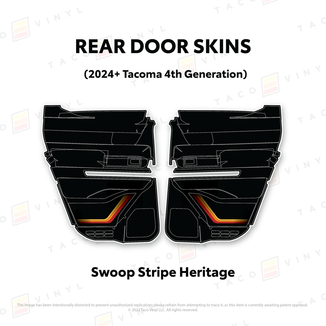 2024+ Tacoma Door Skins