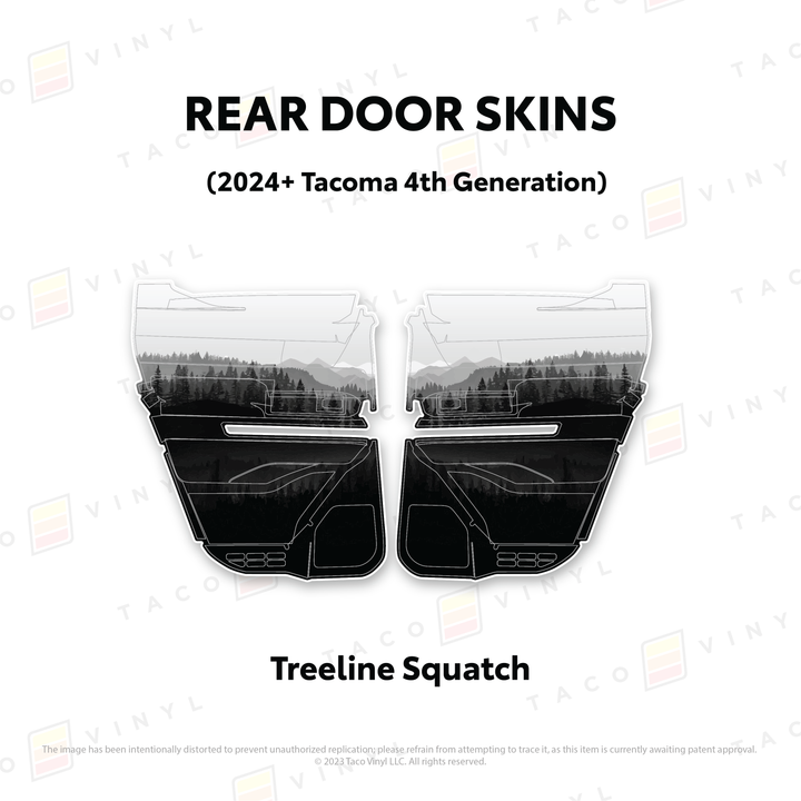 2024+ Tacoma Door Skins