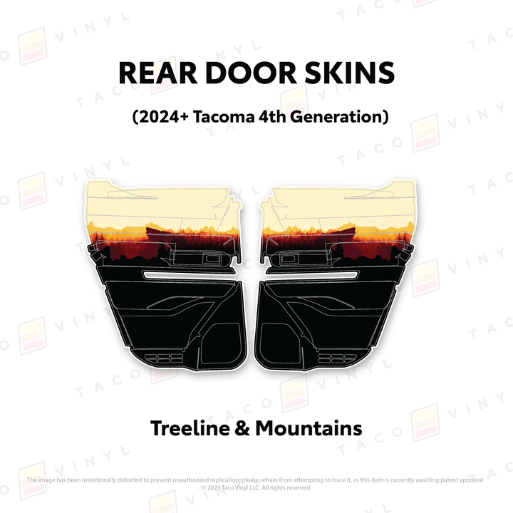 2024+ Tacoma Door Skins