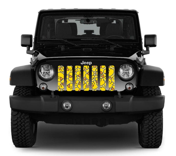 Rubber Duck Pattern Design Jeep Grille Insert