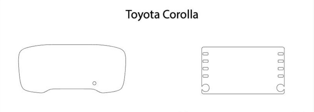 Toyota Corolla Screen ProTech Kit