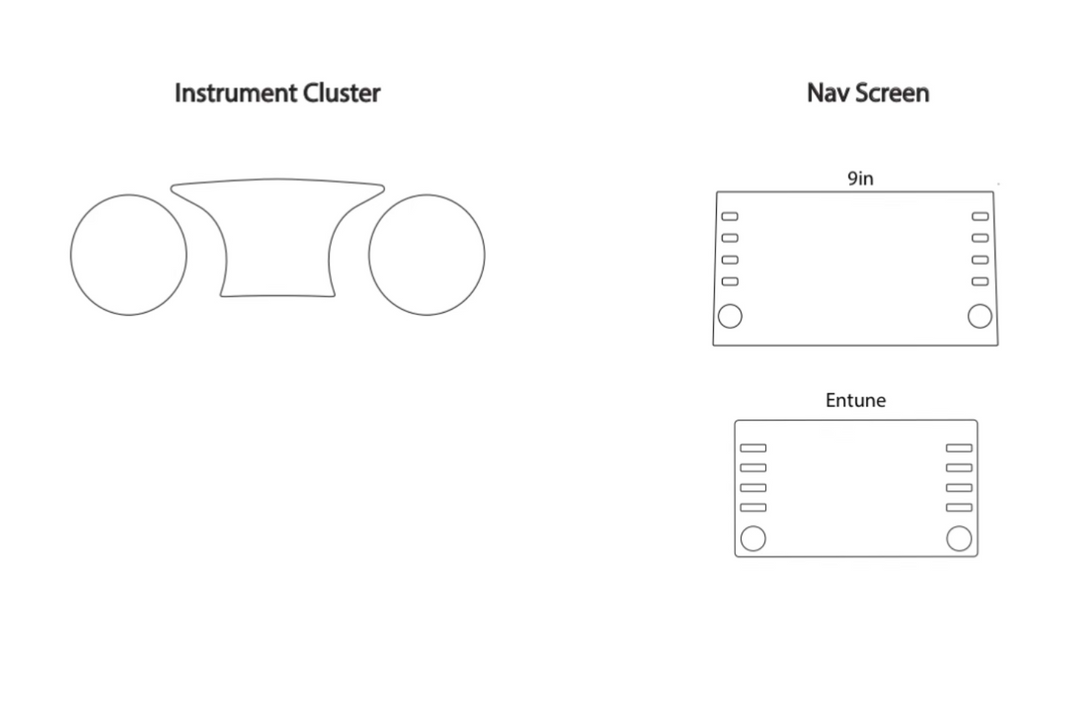 Toyota Camry Screen ProTech Kit