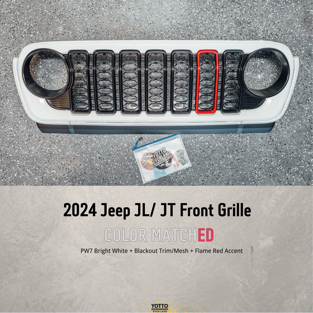 SALE: OEM Color Matched Front Grille for Wrangler JL/Gladiator JT