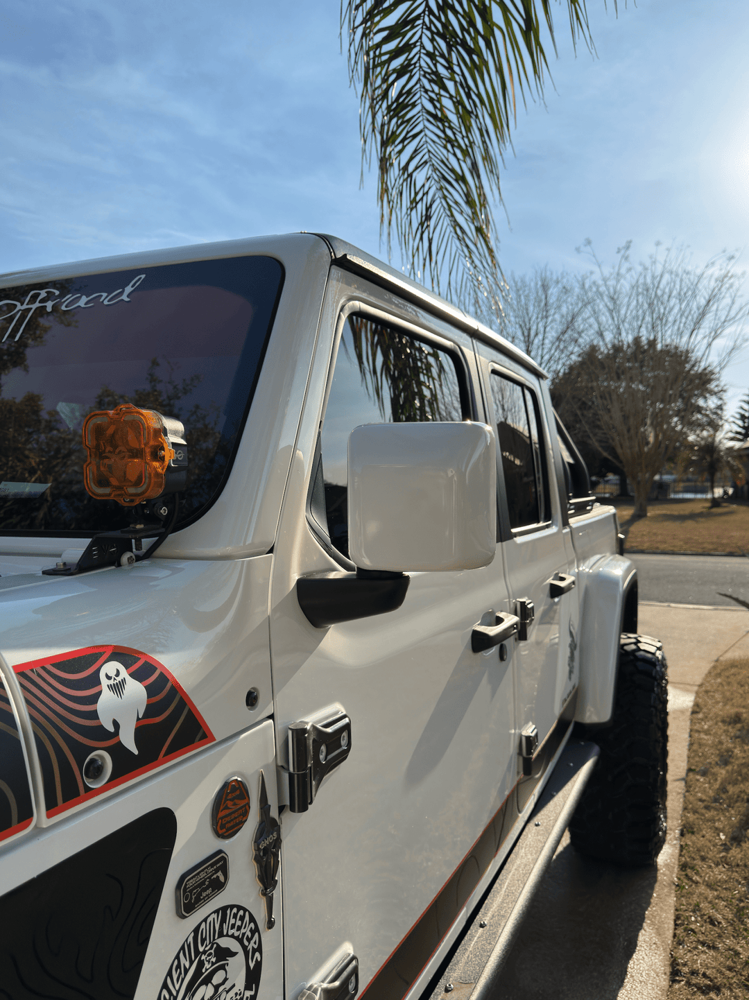 Mirror Cover Color Matched Fits Wrangler JL Gladiator JT | Anvil - PDS | Without Side Marker | |