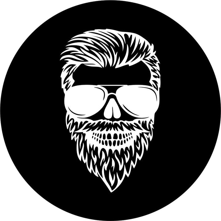 Skull Daddy with Beard and Sunglasses