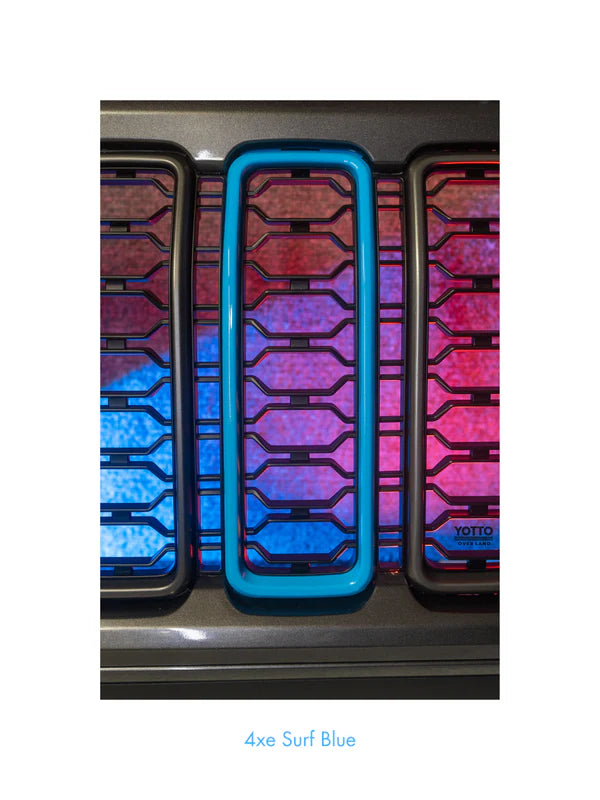 Slot, Trim & Chin Customization/Raptorize Add-on for 24 Jeep JL/JT Grille