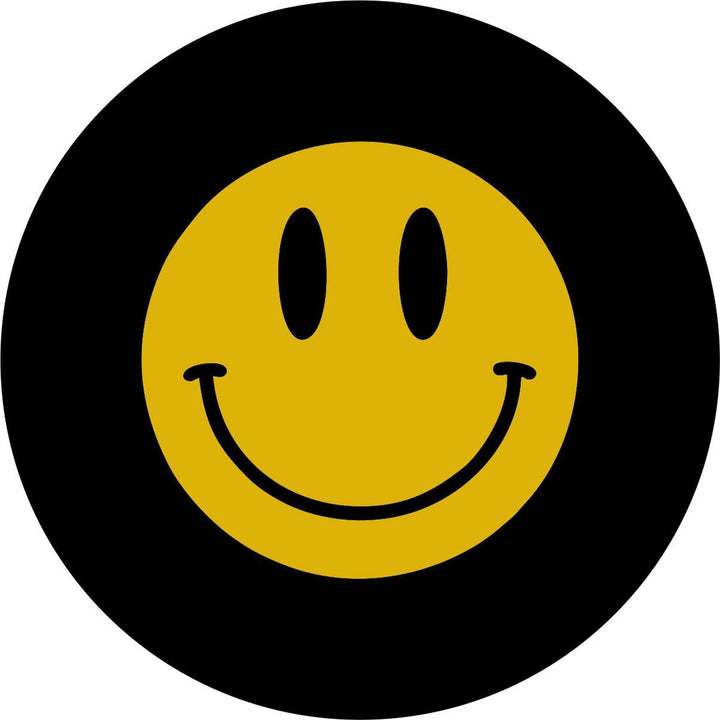 Smiley Face Spare Tire Cover for Jeep, RV, Camper, Bronco, & More