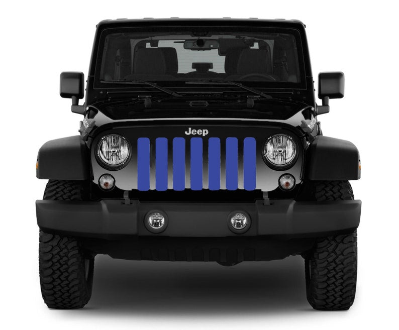 Solid Color Jeep Grille Insert