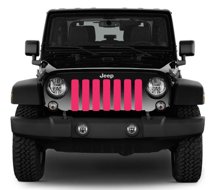 Solid Color Jeep Grille Insert