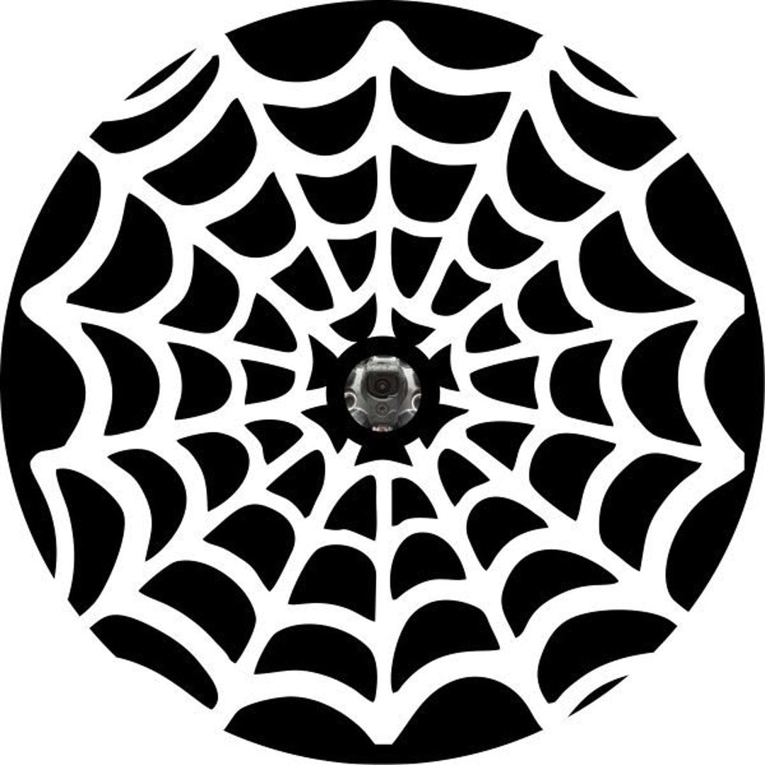 Spider Web Spare Tire Cover