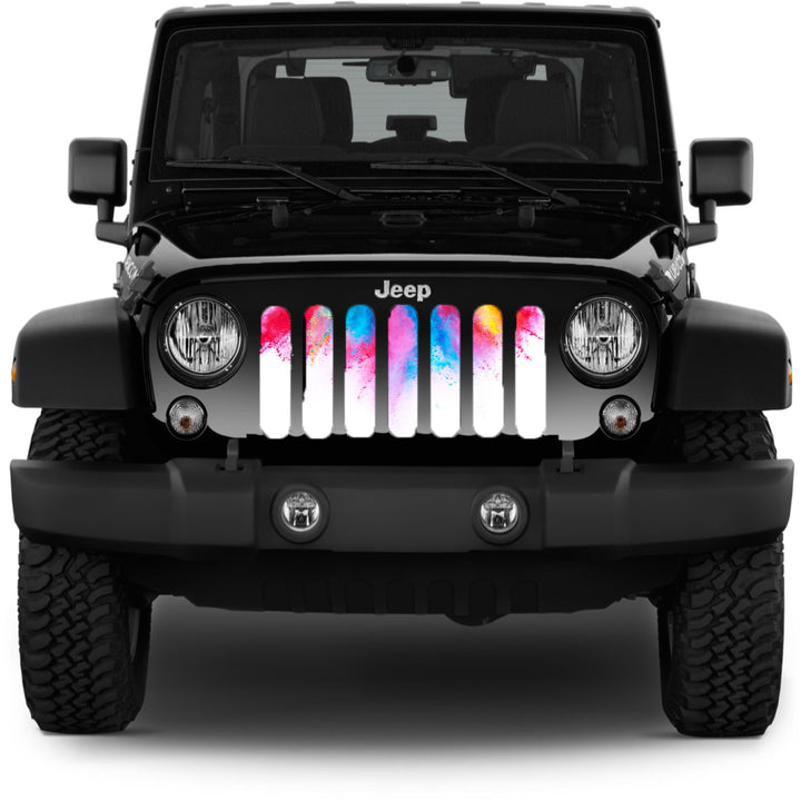 Splash of Color Jeep Grille Insert