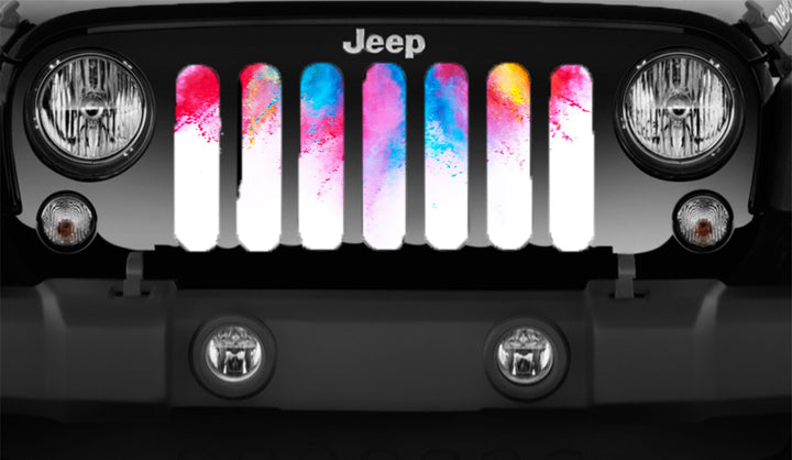 Splash of Color Jeep Grille Insert