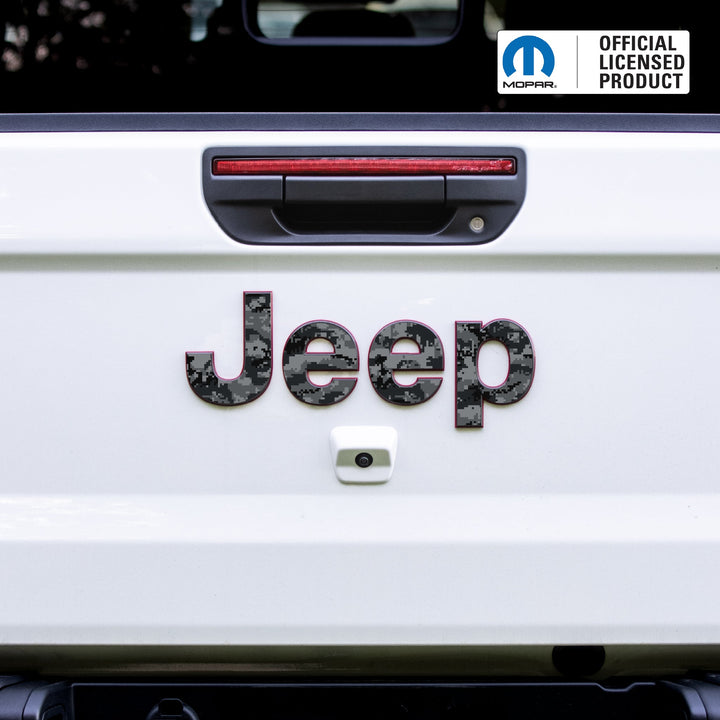 JEEP Gladiator Emblem Overlay Decal Set | Fits 2020+ Jeep Gladiator