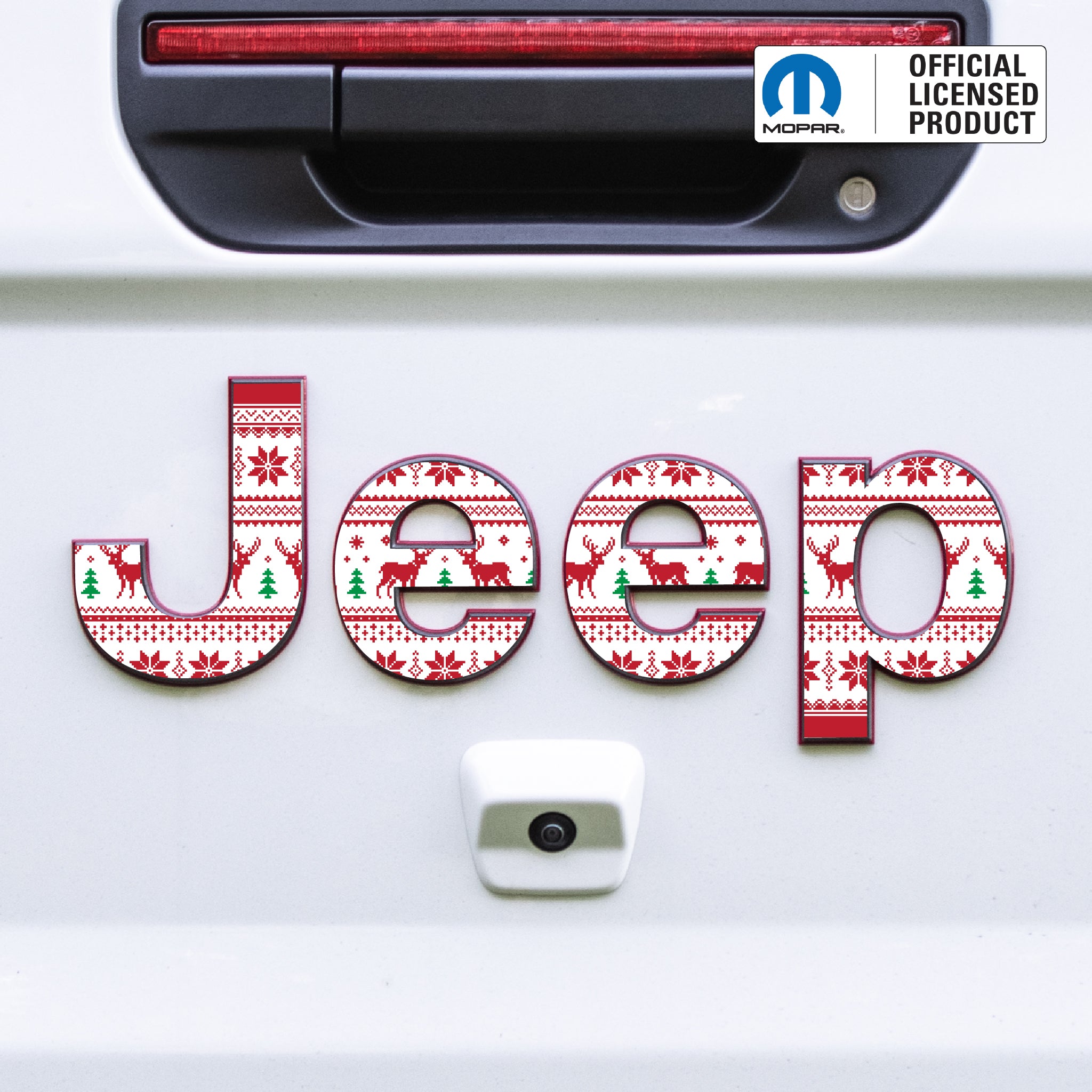 Winter Collection // JEEP Emblem Overlay Decal Set // All Jeep Models