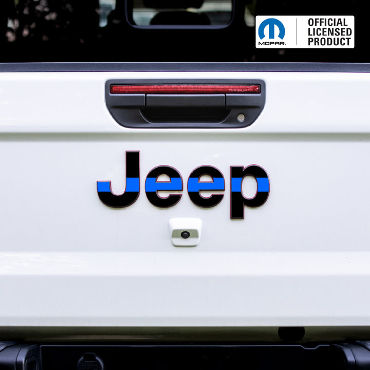 JEEP Gladiator Emblem Overlay Decal Set – First Responders | Fits 2020+ JT