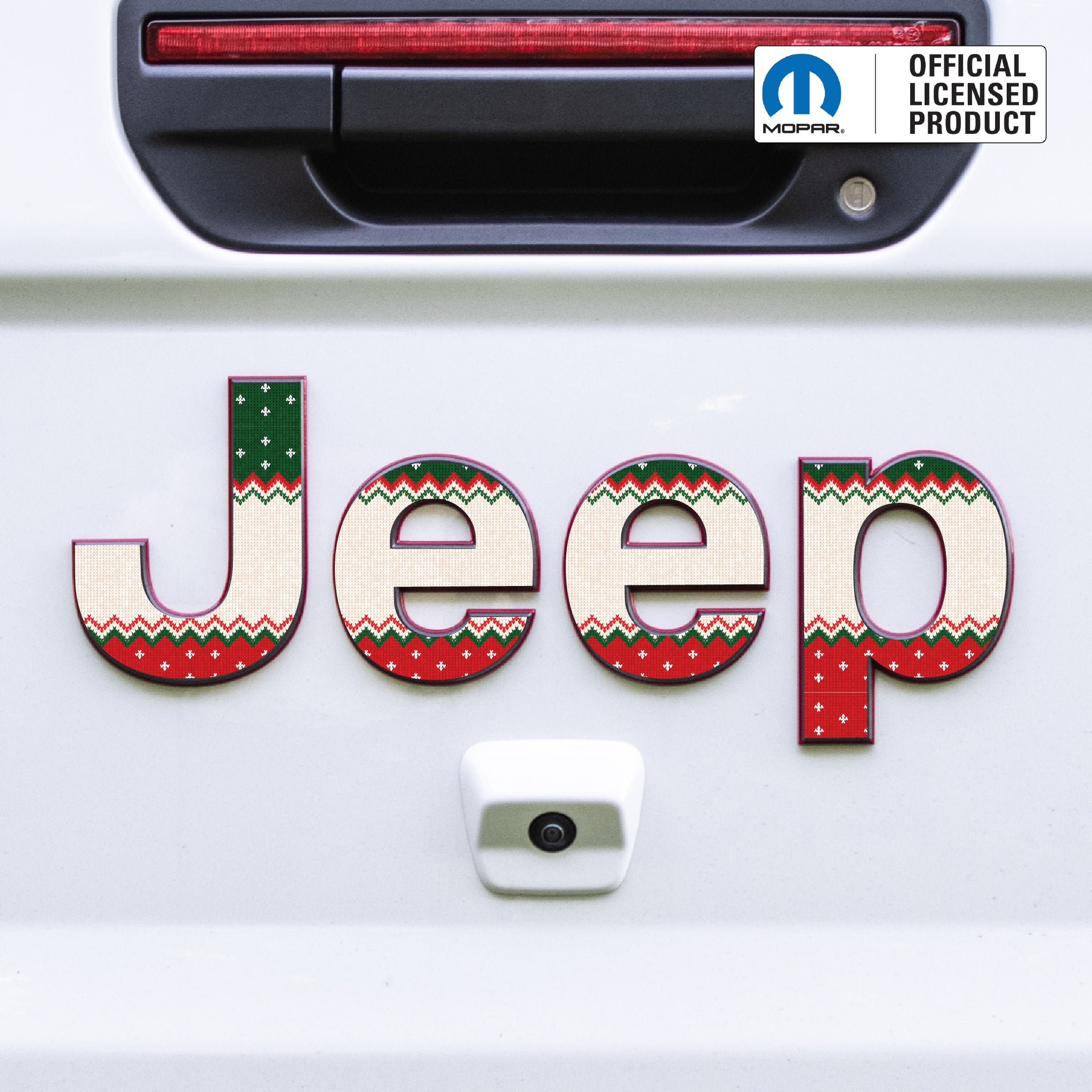 Winter Collection // JEEP Emblem Overlay Decal Set // All Jeep Models