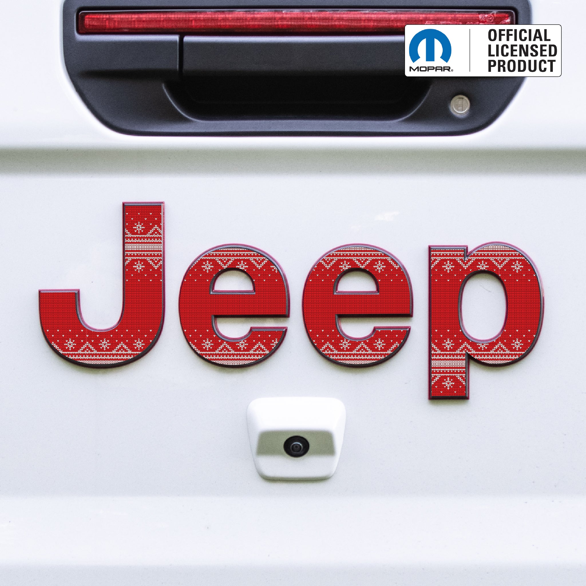 Winter Collection // JEEP Emblem Overlay Decal Set // All Jeep Models