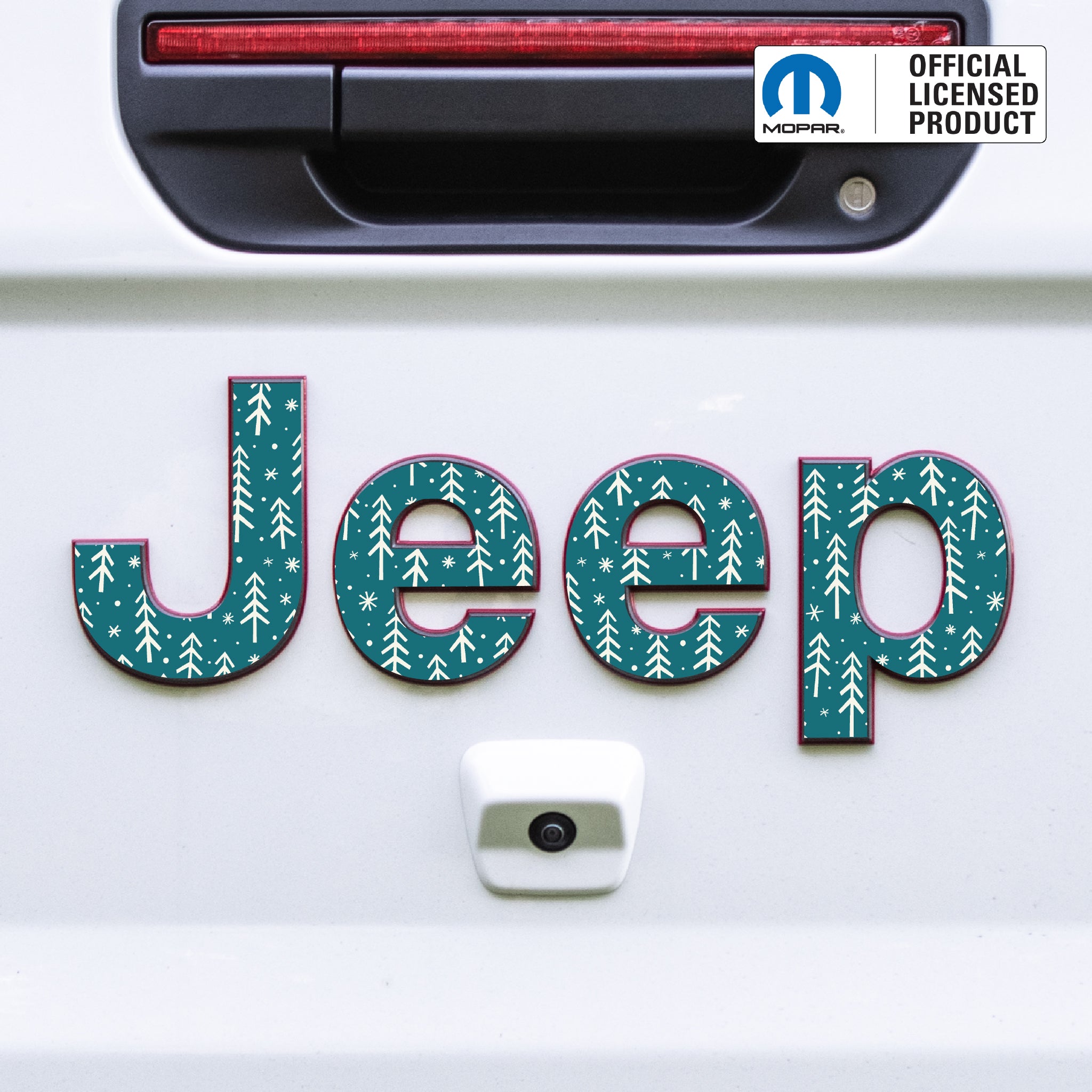 Winter Collection // JEEP Emblem Overlay Decal Set // All Jeep Models