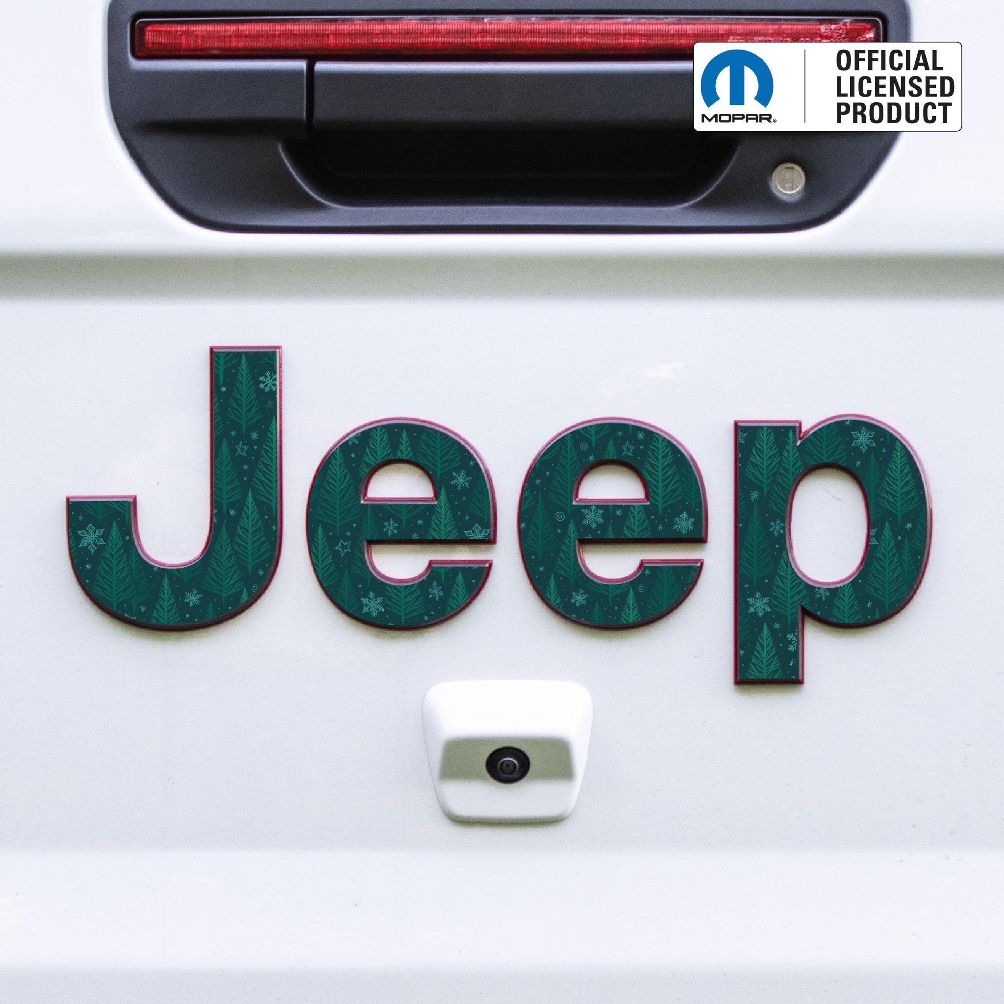 Winter Collection // JEEP Emblem Overlay Decal Set // All Jeep Models