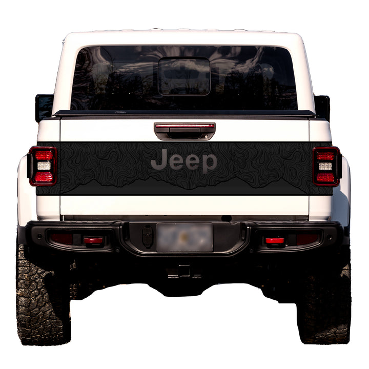 Tailgate Wrap for Jeep Gladiator JT | Mountain Style