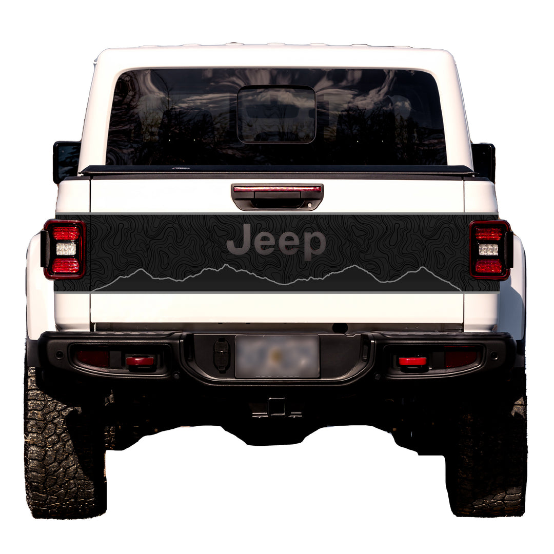 Tailgate Wrap for Jeep Gladiator JT | Mountain Style