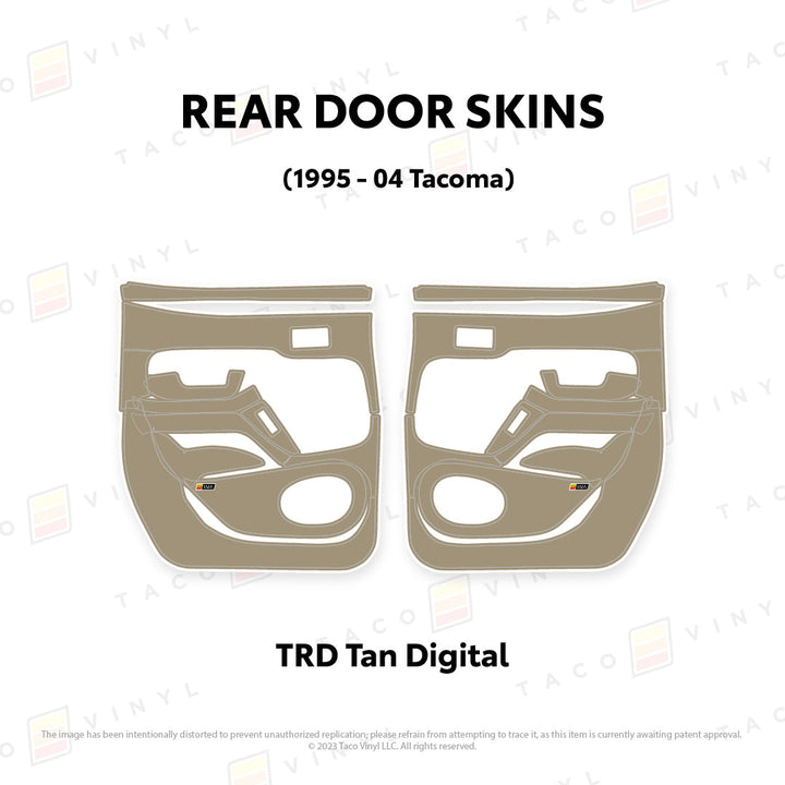 1995-04 Tacoma Door Skins