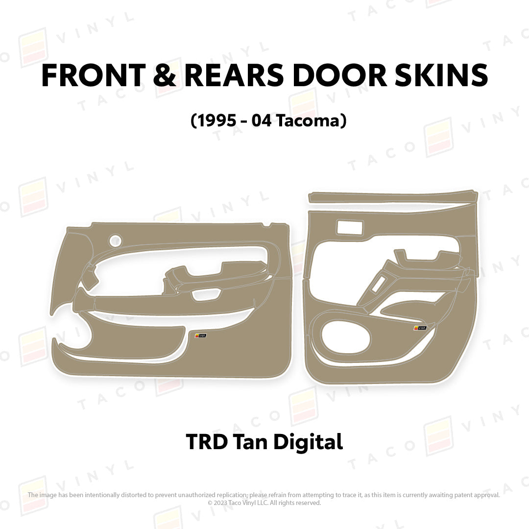 1995-04 Tacoma Door Skins