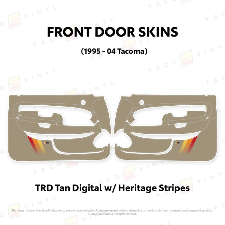 1995-04 Tacoma Door Skins