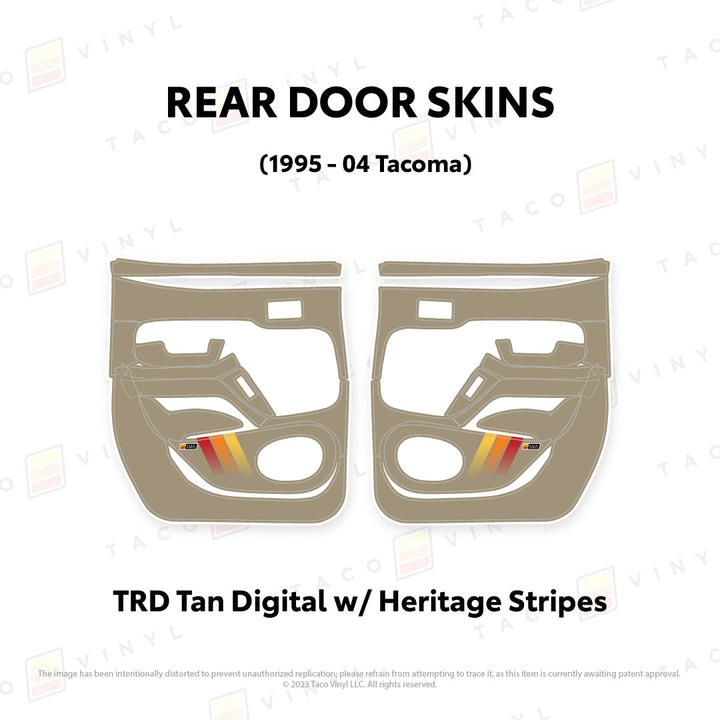 1995-04 Tacoma Door Skins