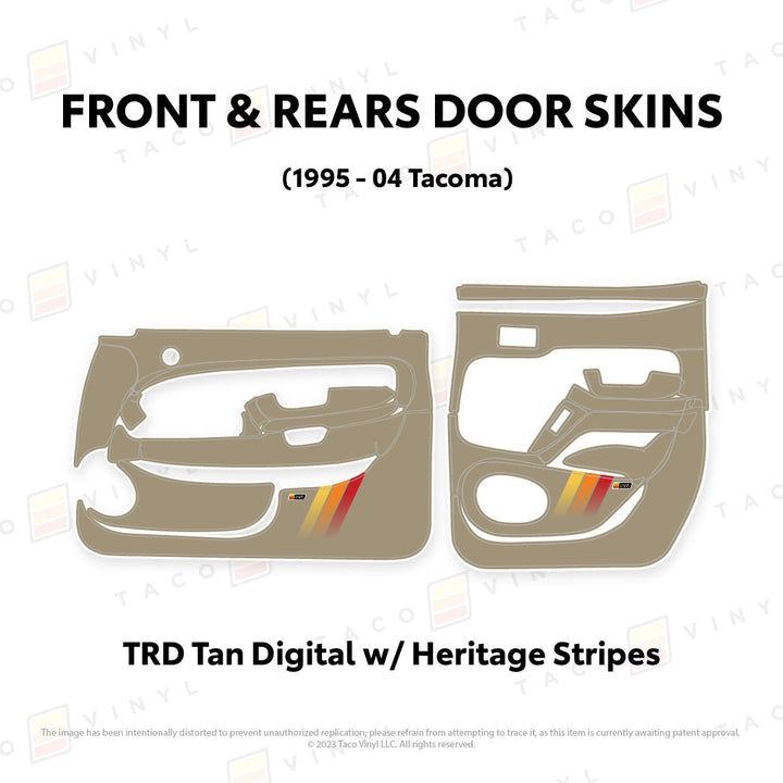 1995-04 Tacoma Door Skins