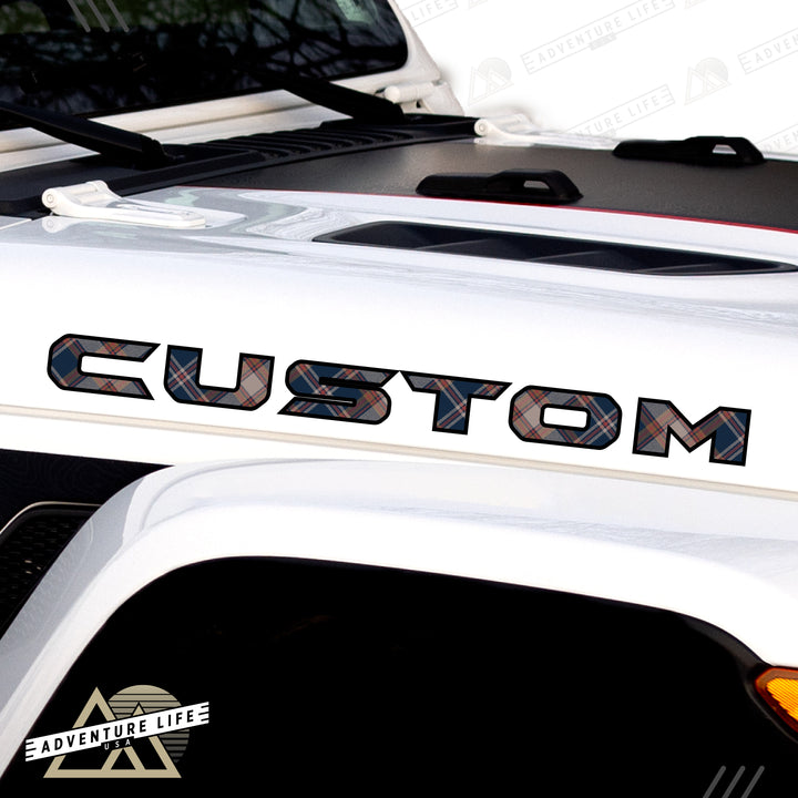 Winter Collection // Hood Lettering // Set of 2