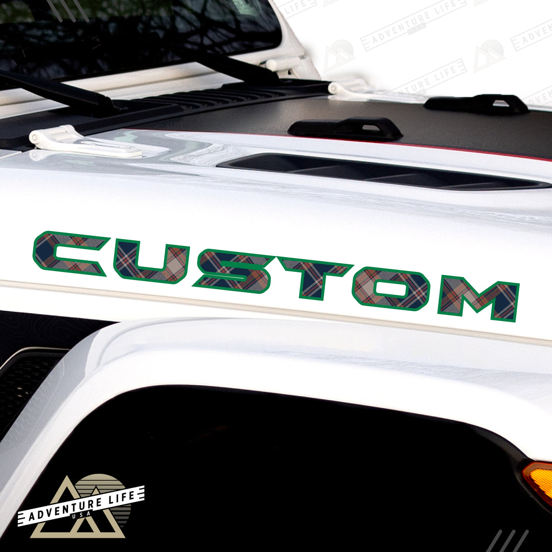 Winter Collection // Hood Lettering // Set of 2