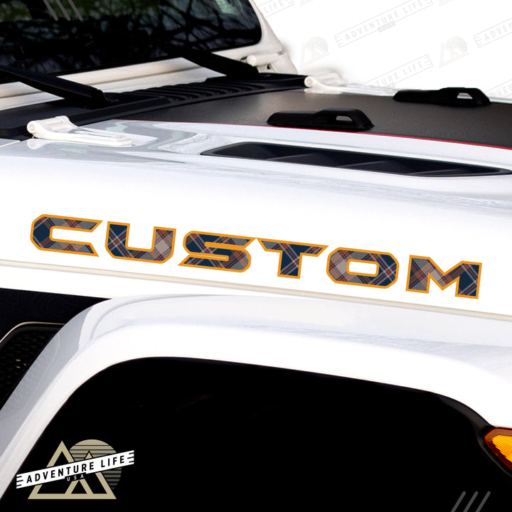 Winter Collection // Hood Lettering // Set of 2