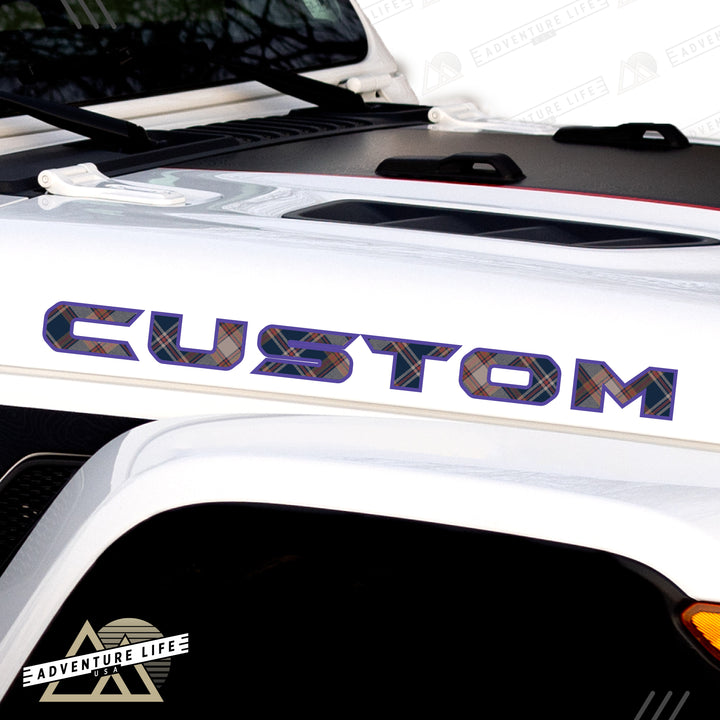 Winter Collection // Hood Lettering // Set of 2