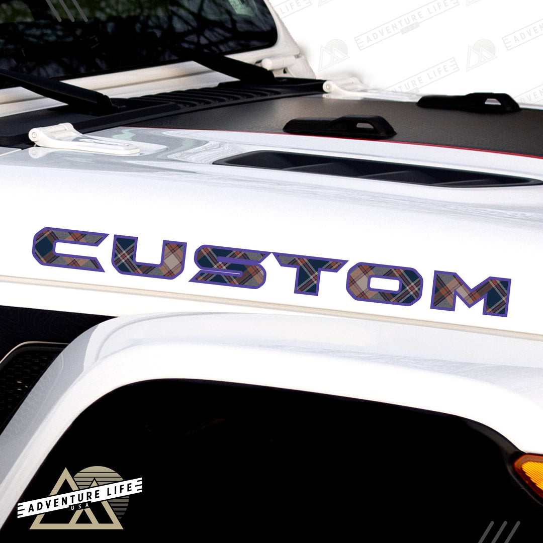 Winter Collection // Hood Lettering // Set of 2