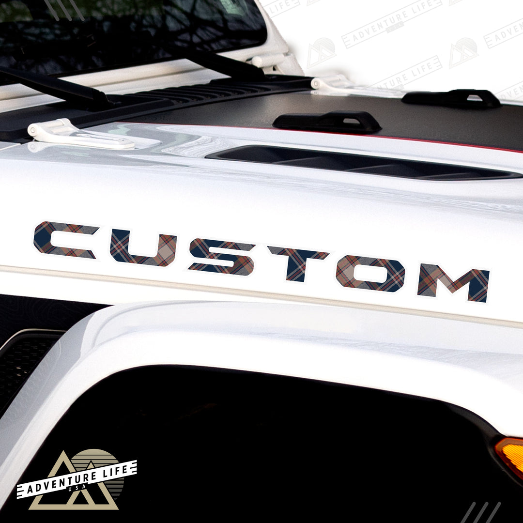 Winter Collection // Hood Lettering // Set of 2