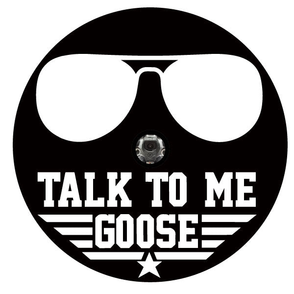 Talk to Me Goose + Aviators Spare Tire Cover