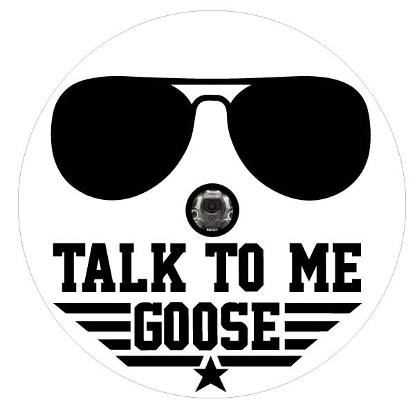 Talk to Me Goose + Aviators Spare Tire Cover