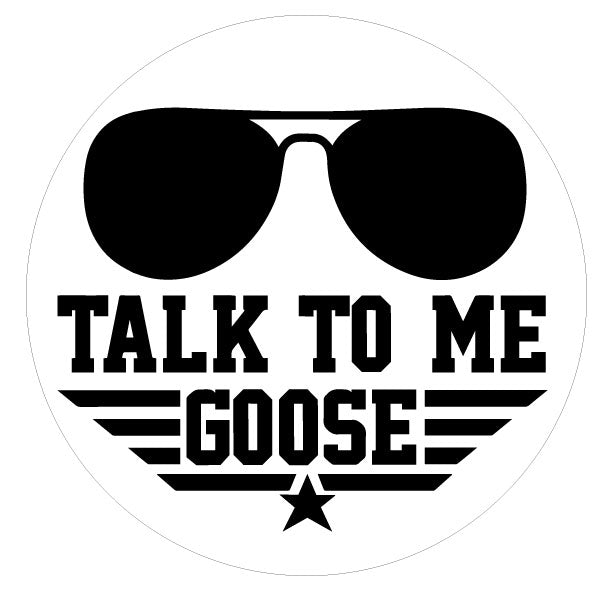 Talk to Me Goose + Aviators Spare Tire Cover