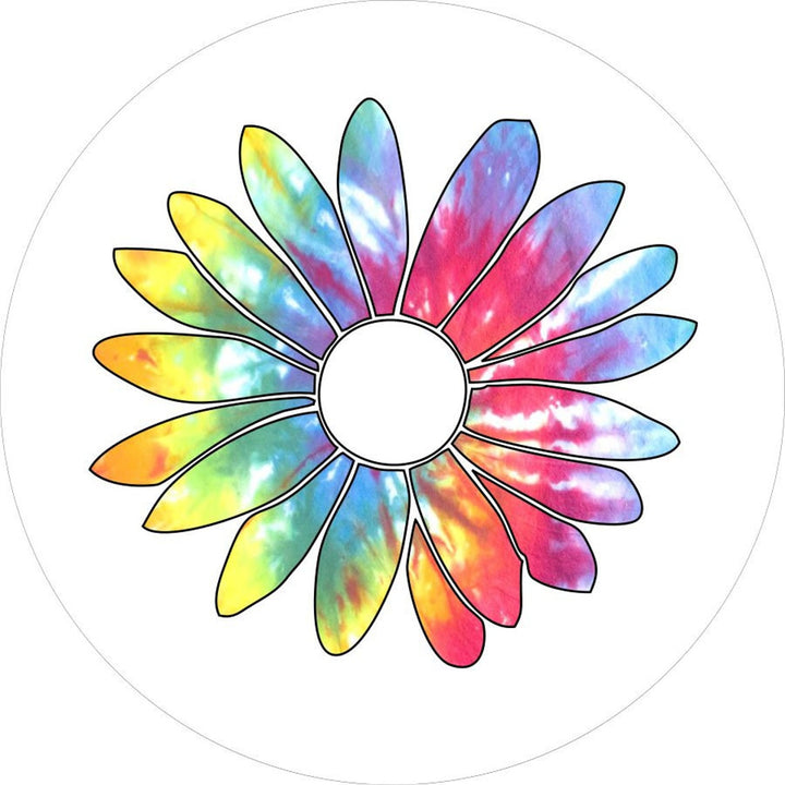 Tie Dye Daisy Flower