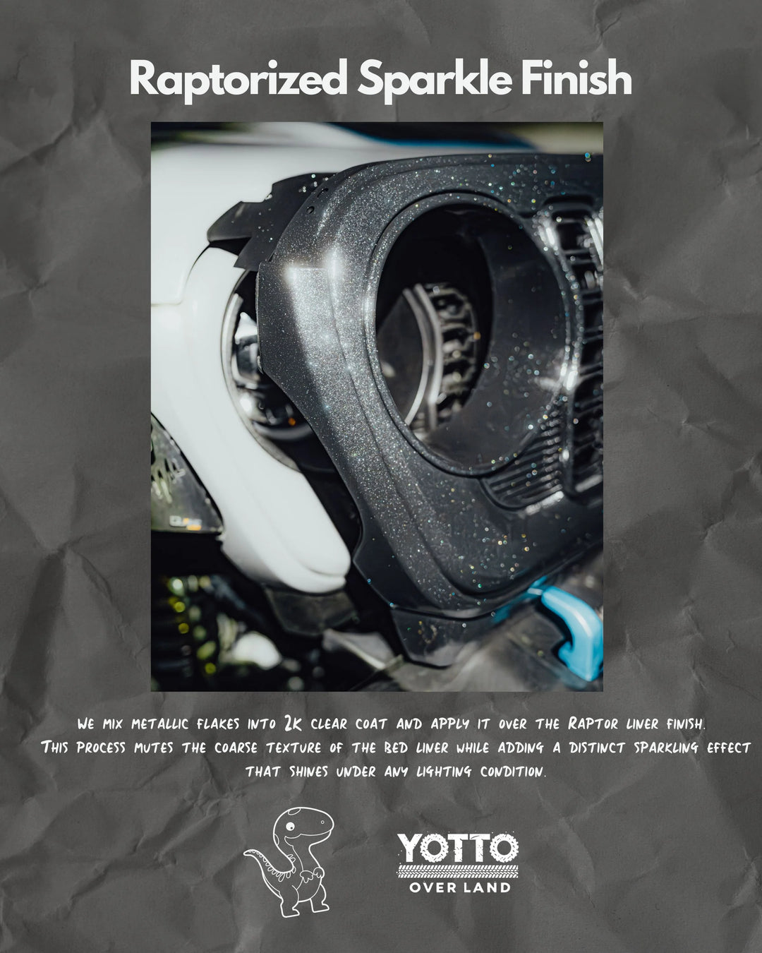 Fully Raptorized 24 Front Grille for 2024 Wrangler JL & Gladiator JT