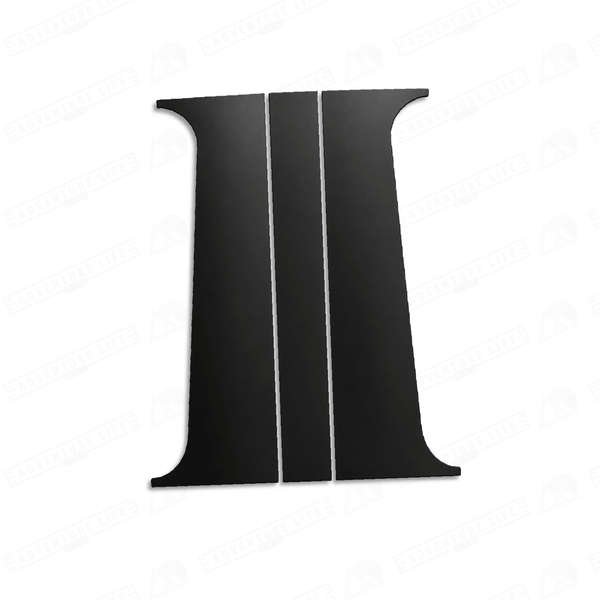 Door Pillar Decals | fits Wrangler JL & Gladiator JT | Matte Black | Gladiator | | Decal